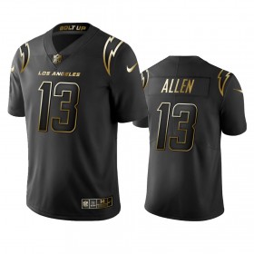 Maillot Homme Los Angeles Chargers Keenan Allen 13 Golden Limited Noir